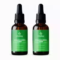 Vitabay Deka Öl 5000 Ie Vitamin D3 K2 A E 1800 Tropfen 60 ml