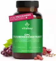 Vitabay Opc Traubenkernextrakt 1000 mg Hochdosiert 120 st