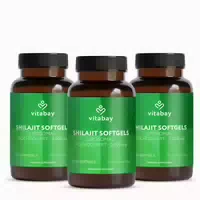 Vitabay Mumijo Shilajit Kapseln 2000 Mg Hochdosiert & Liposomal 360 St