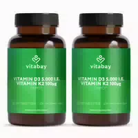 Vitabay Vitamin D3 K2 5000 Ie 540 St