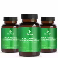 Vitabay Nad 1000 mg Trans Resveratrol 600 mg Liposomal Hochdosiert 270 st