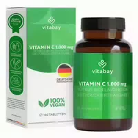 Vitamin C Bioflavonoide 1000 Mg Vegan Hochdosiert 180 St