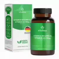 Vitamin D3 Depot 5000 I E Vitamin K2 7100 Μg Tabletten