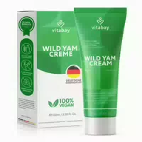 Wild Yams Creme mit 64% Diosgenin Gesicht Körper 100 ml