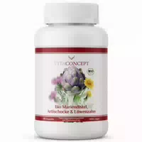 Vitaconcept Bio Mariendistel, Artischocke & Löwenzahn