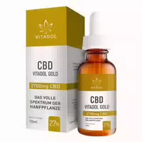 Cbd27% Bio Hanfextrakt Öl Vitadol Gold