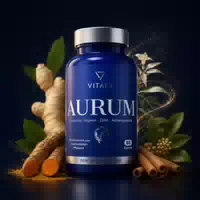Aurum Goldene Mischung mit Kurkuma, Ingwer, Zimt & Ashwagandha 60 Kapseln