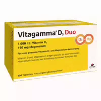 Vitagamma D3 Duo 1 000 I E Vitamine D3 150mg Magnes Nem