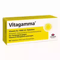 Vitagamma Vitamin D3 1000 I E 50 Tabletten