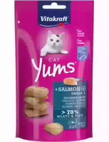 Vitakraft Katzensnack Cat Yums Lachs & Omega 3