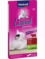 Vitakraft Katzensnack Liquid Snack mit Huhn Taurin