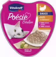 Vitakraft Poésie Création Pute in Käsesauce