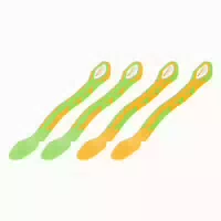 Mamas Erster Löffel, Fütterlöffel, Gläschen, Schaber, Langer Löffel, Babylöffel 4 St
