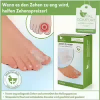 Vital Comfort Gel Extra Weich Zehenspreizer, 3 Stück