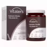 Vitaler’s Calciumcitrat 1200 mg Vitamin D3 2000 Ie