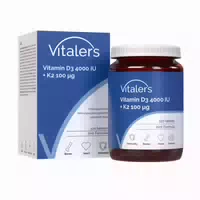 Vitaler’s Vitamin D3 4000 Iu Vitamin K2 Mk 7 100 Μg 120 Tabletten