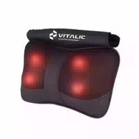 Vitalic Shiatsu Massagekissen – Elektrisches Massagegerät für Nacken und Rücken