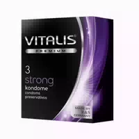 Premium «strong» Extra Dicke Kondome für Alle Stellungen 3 Kondome 3 st
