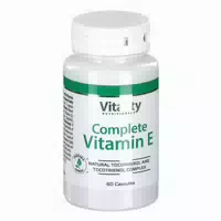 Vitality Nutritionals Complete Vitamin E Komplex Kapseln