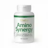 Essential Amino Acid Synergy Eaa Hautement Dosé 180 Capsules Vitality Nutritionals