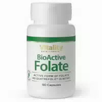 Folsäure 400 Μg Bioaktiv Bioactive Folate Vitality Nutritionals