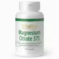 Magnesium Citrat 375 Mg Magnesium Citrate 375 Vitality Nutritionals