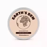 Vitalizenature Earths Dew Shampoo Bar – für Trockenes Haar mit Rizinusöl