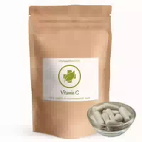 Vitalundfitmit100 Natürliche Vitamin C Kapseln aus Bio Acerola Fruchtextrakt