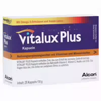 Vitalux Plus Lutein U Omega 3 Kapseln 28 St