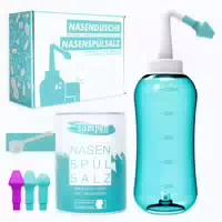 Tampen Nasenduschenset Inkl 120x Nasenspülsalz 1 St