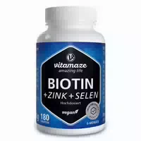 Vitamaze Biotin Zink Selen 180 st Tabletten