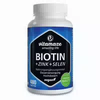 Vitamaze Biotin Zink Selen 480 st Tabletten