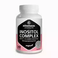 Inositol Komplex Chromium Vitamin B6 Folsäure Kps 240 St