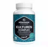 Kulturen Komplex 20 Darmbakterien 50 Mrd Kbe Vegane Kapseln