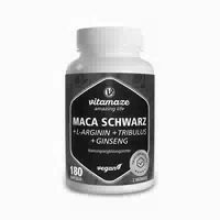Vitamaze Maca Schwarz l Arginin Tribulus Ginseng Komplex K