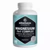 Magnesium 7in1 Komplex B6 D3 Kapseln 240 st