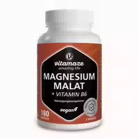 Swissovit Magnesium Komplex, Magnesiummalat Vitamin B6 Für Energie Muskeln, Vegan