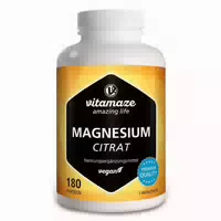 Vitamaze Magnesiumcitrat 360mg 180 St Kapseln
