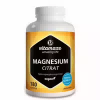 Vitamaze Magnesiumcitrat 360 mg Vegan Kapseln
