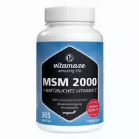 Msm 2000 Vitamin C Acerola Tabletten