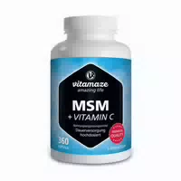 Vitamaze Msm Hochdosiert Vitamin C 360 St Kapseln
