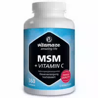 Vitamaze Msm Hochdosiert Vitamin C 360 st Kapseln
