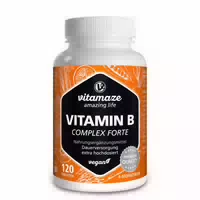 Vitamin B Complex Extra Hochdosiert Vegan Tabletten 120 Stück