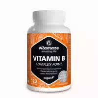 Vitamin B Complex Extra Hochdosiert Vegan Tabletten