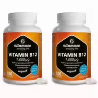 B12 Aktiv 1 000 Vegan Tabletten 90 Stück