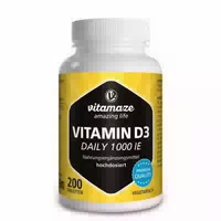 Vitamaze Vitamin D3 1 000 I E Daily Vegetarisch 200 St Tabletten