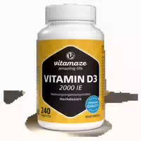 Vitamin D3 2 000 I E Vegetarisch Tabletten 240 st