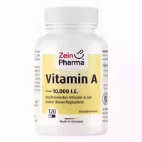 Vitamin A 10 000 I E Retinylacetat Kapseln Zeinpharma