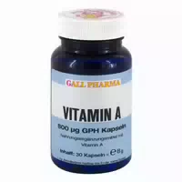 Vitamin A 800 My g Gph Kapseln