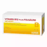 Vitamin B12 Plus Folsäure Hevert 2x5x2 Ml Ampullen